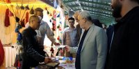 شانزدهمین نمایشگاه ملی صنایع دستی استان کرمان در رفسنجان آغاز به‌کار کرد