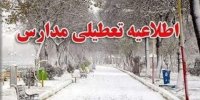 سه‌شنبه و چهارشنبه مدارس این شهر غیرحضوری شد