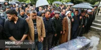 تشییع استاد «عیسی قلی پور» در بجنورد
