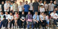 هنرمندان دارای نیازهای ویژه به تماشای «کلوزآپِ باقر» نشستند