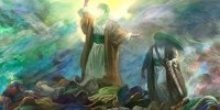 نقاشی جدید حسن روح‌الامین برای عید غدیر نصب می‌شود