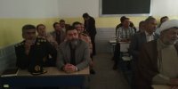 مسوولان تربت‌جامی پشت نیمکت کلاس درس