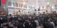 شعارهای کوبنده مردم شیعه و سنی تربت جام در حمایت از جبهه مقاومت