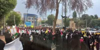 مردم نمین در پی عملیات شجاعانه «وعده صادق۲» فریاد تشکر سر دادند