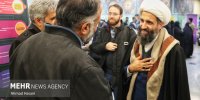 بازدید حجت الاسلام صاحبقرانی از نمایشگاه «هم افزا»
