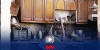 تصاویری از محل انفجار گاز منزل مسکونی در بابلسر