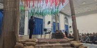 مراسم گرامیداشت سالگرد شهادت سردار سلیمانی در رضوانشهر