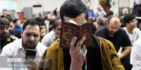 تصاویری از برگزاری مراسم اعتکاف در رودسر