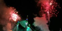 نورافشانی مسجد مقدس جمکران در شب نیمه شعبان