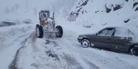 عملیات برفروبی در محور پونل- خلخال