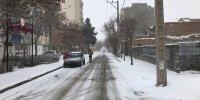 شروع بارش برف و کاهش شدید دما در قوچان