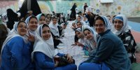 ضیافت افطاری روزه اولی ها در محله سلیمانداراب رشت