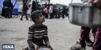 ویدیو/ نقض قوانین جنگی در غزه: همه گرسنه‌اند