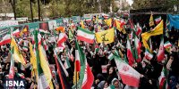 ویدیو/ بانگ بلند استکبارستیزی تهرانی‌ها در یوم‌الله ۱۳ آبان
