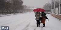 ویدیو/ جامه سپید برف پاییزی بر تن اردبیل