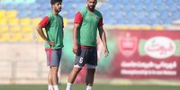 عکس‌| قهرمان مردان آهنین و بازیگر سینما در جمع پرسپولیسی‌ها