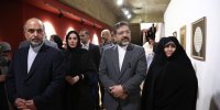 نمایشگاه تخصصی هنرهای قرآنی، «روایت باران» در فرهنگسرای نیاوران گشایش یافت