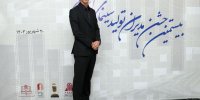 حضور آرین سلیمی قهرمان المپیک در جشن مدیران تولید سینمای ایران
