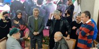 آواز خواندن بهزاد فراهانی برای تولد زنجانپور در افتتاحیه تئاتر فجر