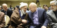 تصاویری از وزیر احمدی نژاد در آغوش حدادعادل/  ژست جالب قالیباف و آقاتهرانی در کنار هم
