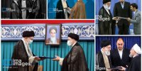 تصاویر خاص از روزگار جوانی رهبر انقلاب و آیت الله هاشمی /احمدی نژاد همه را دلخور کرد /ابراز ارادت روحانی