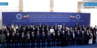 عکس یادگاری مقامات خارجی با پزشکیان، قالیباف و محسنی اژه ای در مراسم تحلیف