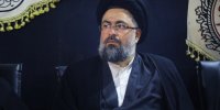 عکسی از برادر سیدحسن خمینی در یک مراسم