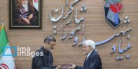 عکسی از لحظه خداحافظی با کاندیدای پوششی انتخابات /معاون جدید آمد