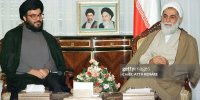 تصاویر متفاوت از سیدحسن نصرالله در کنار مهدی کروبی و ناطق نوری /احمدی نژاد در آغوش سید مقاومت