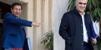 عکسی از مدیر بازمانده دولت رئیسی در حیاط دولت