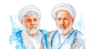 تصاویری از مراسم وداع با پیکرهای دو قاضی عالیرتبه دیوان عالی/ خانواده‌های رازینی و مقیسه به معراج شهدا رفتند