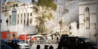 ببینید |  تصاویری از صدمات وارد شده به ساختمان کنسولگری ایران در دمشق