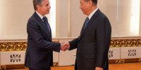 ببینید | حرکت جنجالی وزیر خارجه آمریکا با رئیس جمهور چین