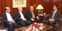 دیدار مدیرعامل شرکت ملی نفت ایران با رئیس مجلس پاکستان