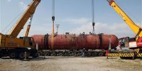 انتقال موفقیت‌آمیز نمک‌گیر برقی ۶۰ تنی در نفت و گاز مارون