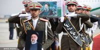 استقبال از پیکر «شهید جمهور» و همراهان در فرودگاه مهرآباد