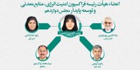 هیئت‌رئیسه فراکسیون امنیت انرژی، منابع معدنی و توسعه پایدار مجلس دوازدهم انتخاب شد