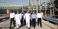 بازدید وزیر نفت از تأسیسات پالایشی، پتروشیمی و بندری عسلویه