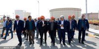 بازدید معاون وزیر نفت از پالایشگاه تهران