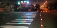 تصاویر | طرح عجیب و غریب چینی برای خط کشی عابر پیاده!