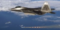 تصاویری از مانور خیره‌کننده جنگنده F-22