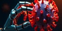 نانوروبات چهار انگشتی که ویروس را می‌گیرد