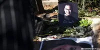 تصاویر همشهری از خداحافظی با «رضا داوودنژاد» | چهره هایی که برای وداع آمدند