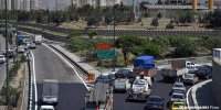 رفع معضل ترافیکی در غرب تهران | کندرو شرقی تقاطع آزادگان با بزرگراه لشگری تعریض شد