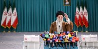 حضور رهبر معظم انقلاب اسلامی در مرحله دوم انتخابات مجلس