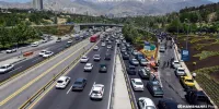 گزارش تصویری از افتتاح مسیر بزرگراه شهید چمران به شهید همت