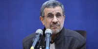 تصویری از حضور احمدی‌نژاد در مراسم ترحیم رییس جمهور و همراهان