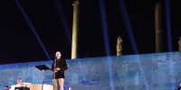 کنسرت علیرضا قربانی در تخت جمشید | تصاویر