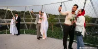 برگزاری جشن ازدواج نخبگان| عروسی خوبان در آب و آتش