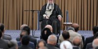کلام معنادار امیرالمونین علی(ع) در دیدار امروز نمایندگان مجلس و رئیس‌جمهور منتخب با رهبر انقلاب | عکس